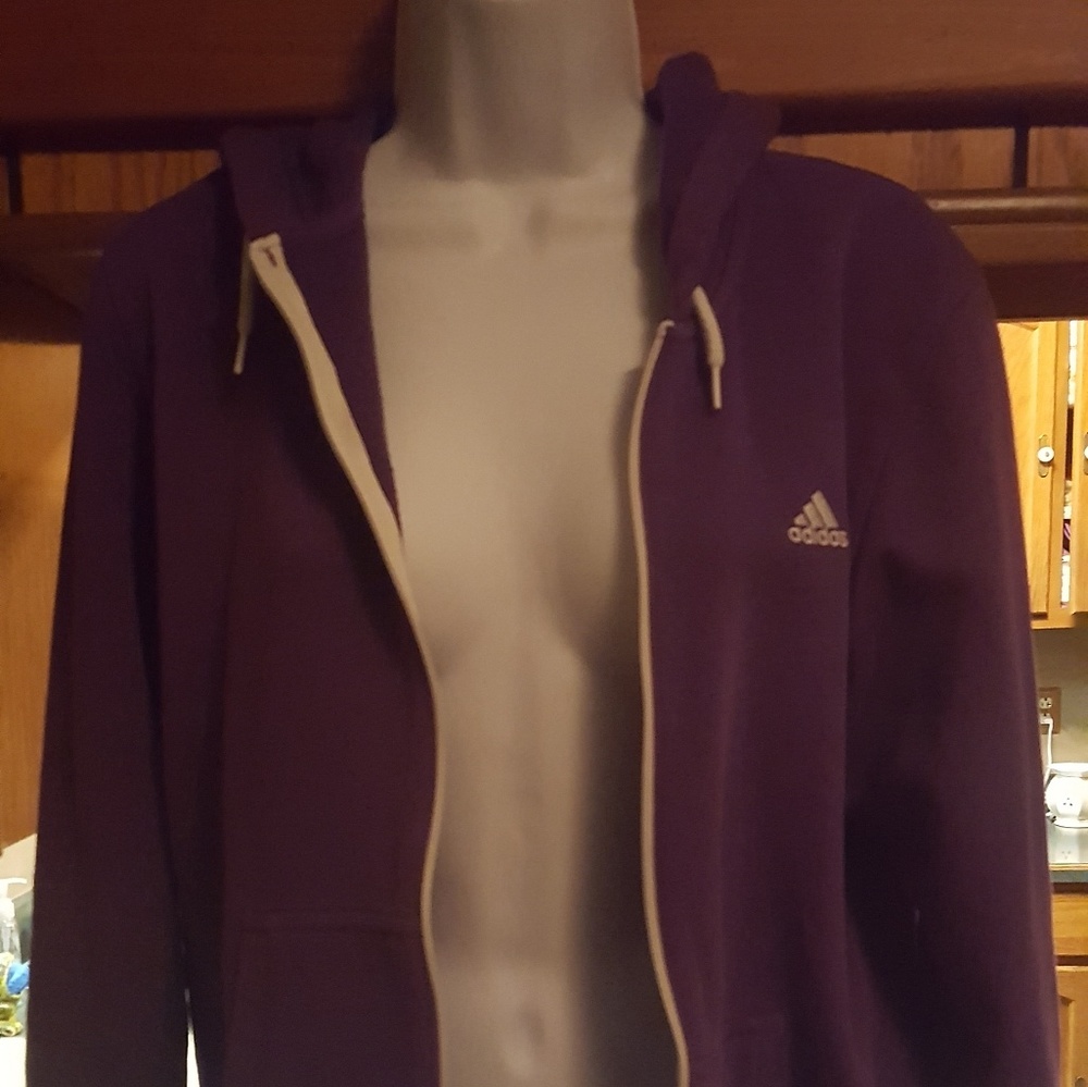 Adidas zip up hoodie